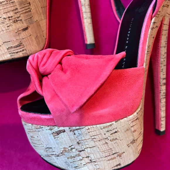 giuseppe zanotti denny 115 camoscio in azalea - Picture 6 of 8